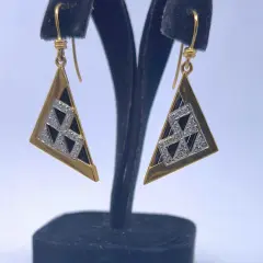 Fianna Yellow Gold Ethnic Sheppard Hook