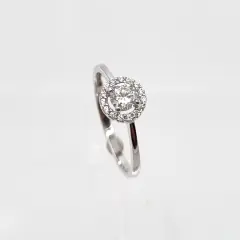 20221108_174750 Annie White Gold Cubic Zirconia Engagement Ring
