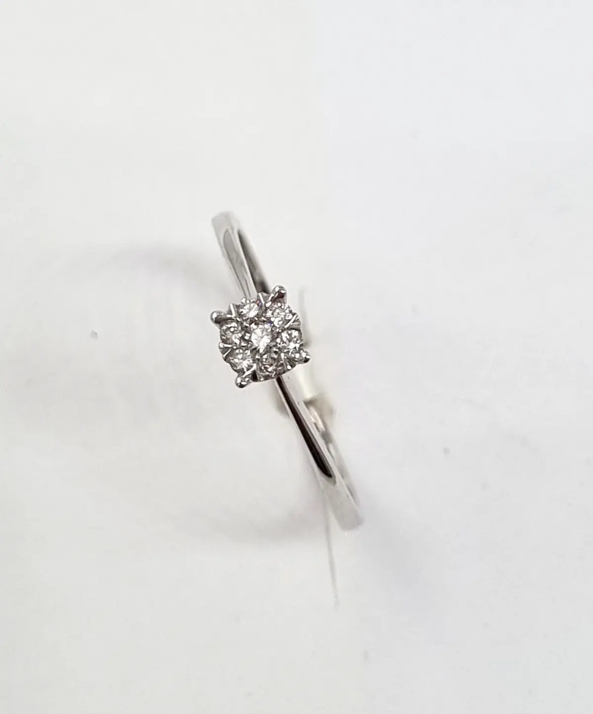 Aalyah White Gold Diamond Engagement ring