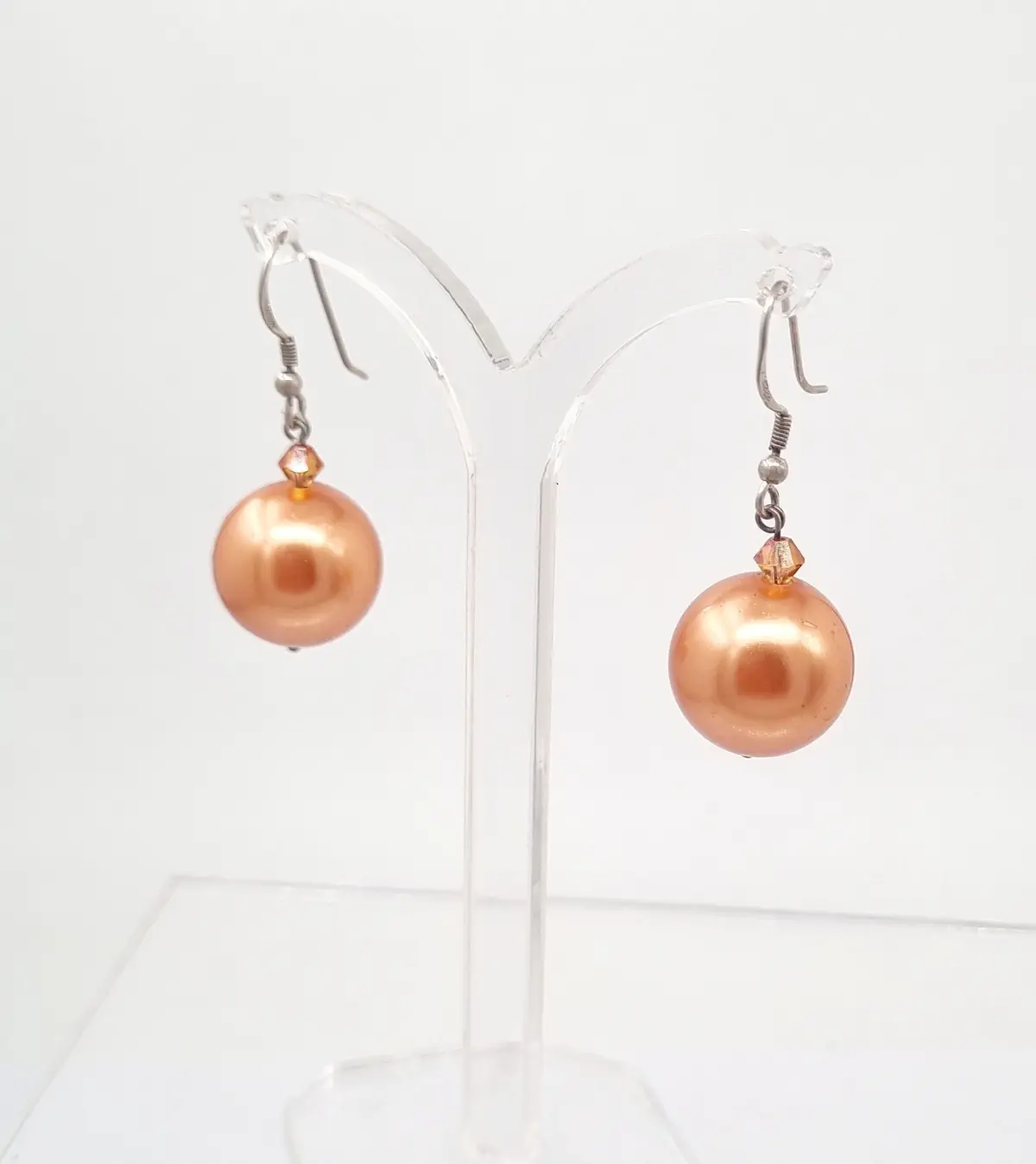 Fresia - Sterling Silver Shell Pearl - Earrings