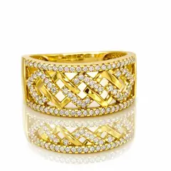Conny - Yellow Gold Diamond - Ring