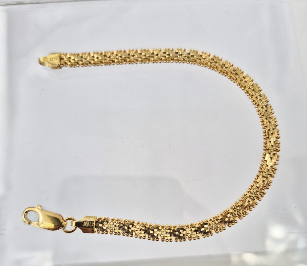 Jay - Sterling Silver Gold Plated - Bracelet