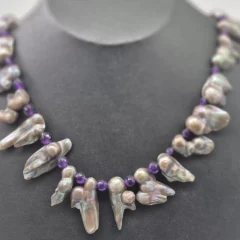 Paulette - Freshwater Pearl - Necklace