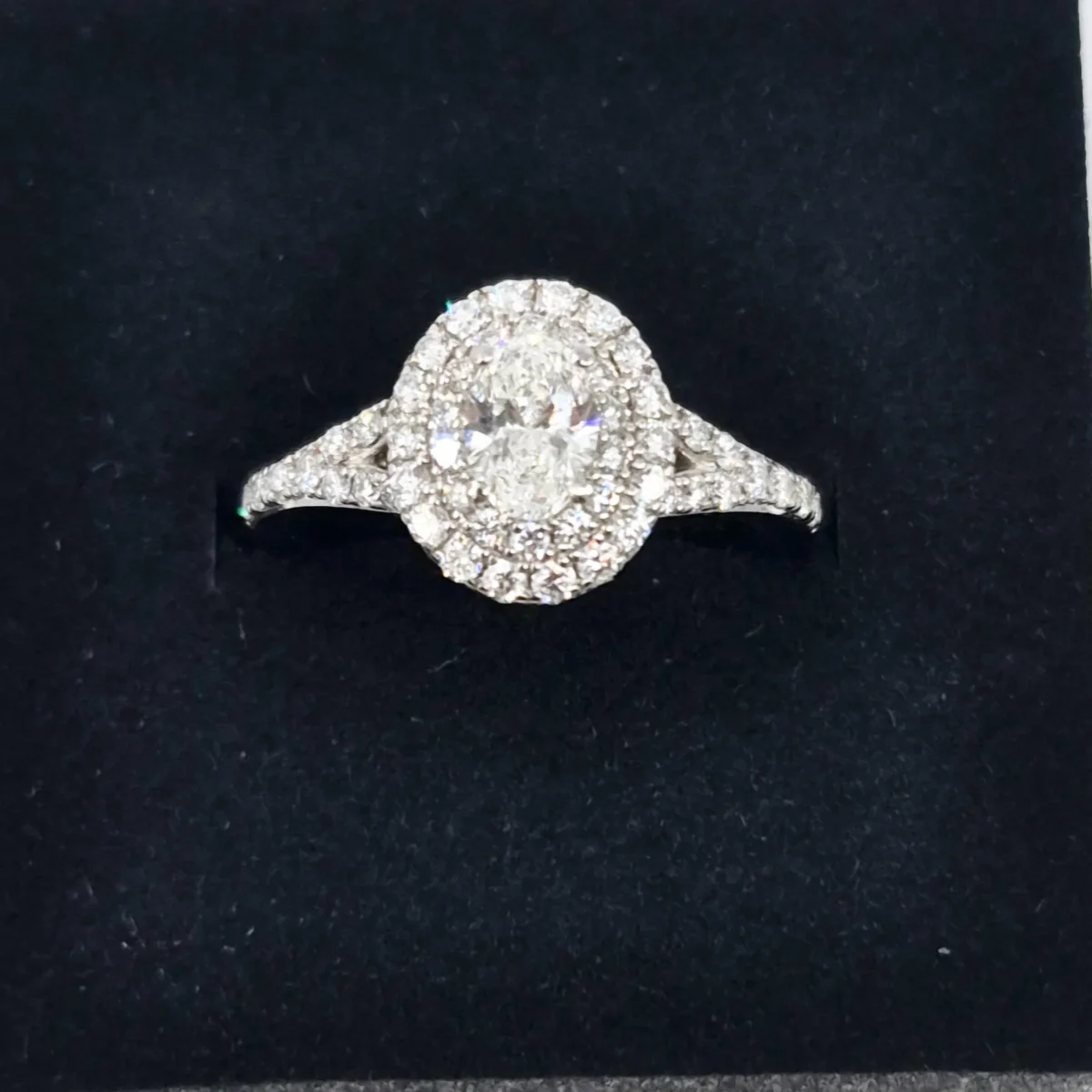 Andana Platinum Diamond Engagement Ring